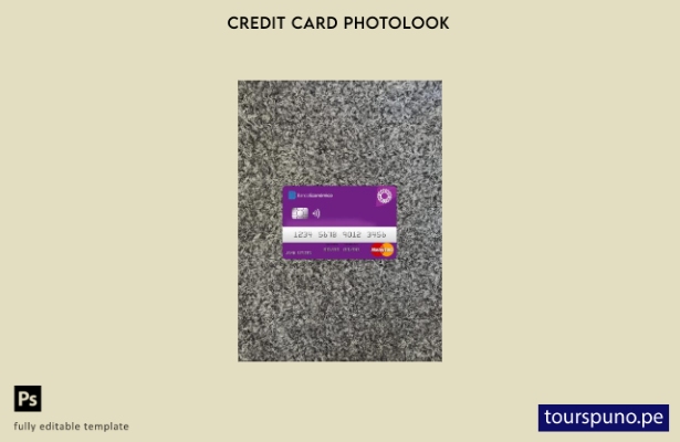 listo para imprimir plantilla frontal de Angola Bank Economio mastercard photolo